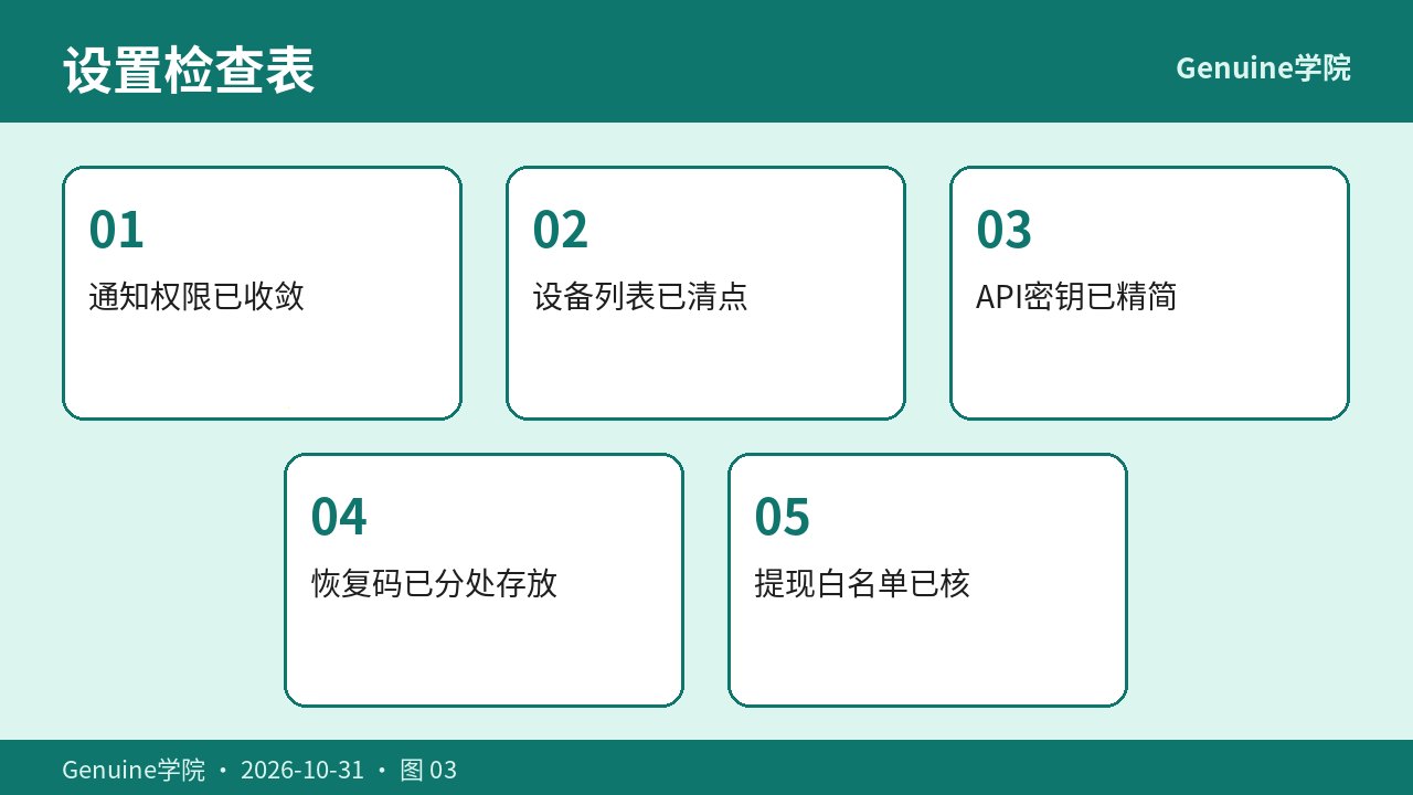 恢复码离线备份纪律